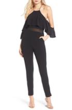 Women's St. Studio Cold Shoulder Jumpsuit Us / 40 Eu - Black
