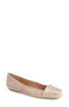 Women's French Sole 'reign' Square Toe Flat