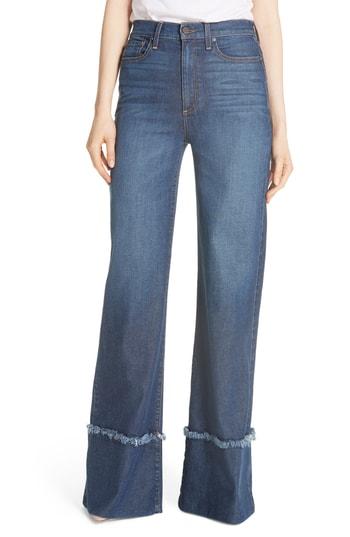 Women's Alice + Olivia Gorgeous Flare Leg Jeans - Blue