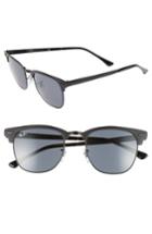 Men's Ray-ban Icons 51mm Browline Sunglasses - Shiny Black
