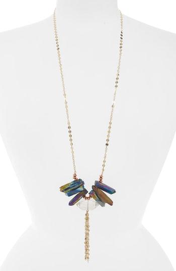 Women's Hespera Jewelry Stardust Quartz Necklace