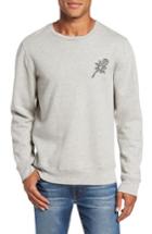 Men's Frame Rose Embroidered Crewneck Sweatshirt