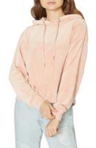 Women's Sanctuary Melrose Brigade Velour Hoodie Sweater - Pink