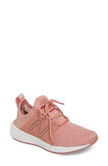 Women's New Balance Fresh Foam Cruz Running Shoe B - Pink