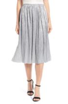 Women's Vince Camuto Pleat Foiled Knit Skirt
