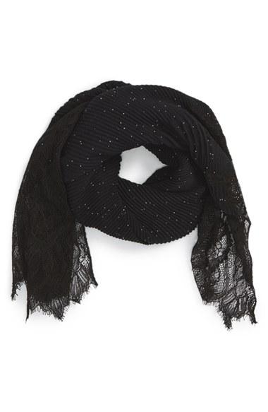 Women's Valentino 'astro' Plisse Shawl