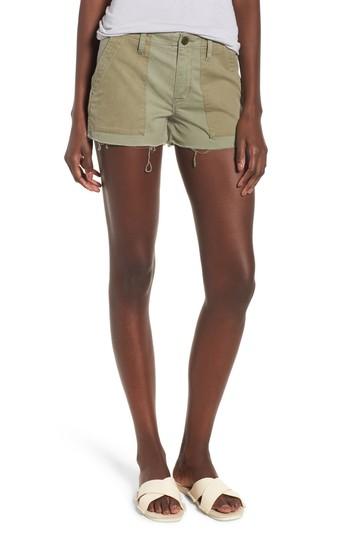 Women's Hudson Jeans Jaclyn Cutoff Flight Shorts - Green