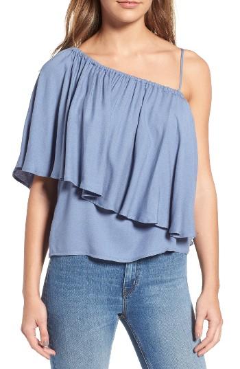 Women's Ella Moss Stella One-shoulder Top - Blue