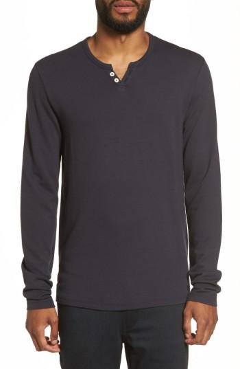 Men's Joe's Wintz Classic Henley, Size - Blue