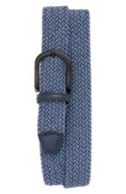 Men's Torino Belts Braided Melange Belts - Navy