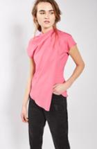 Women's Topshop Origami Top Us (fits Like 0) - Pink