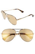 Women's Sonix Lodi 62mm Mirrored Aviator Sunglasses -