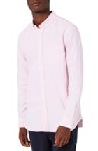 Men's Topman Oxford Shirt - Pink