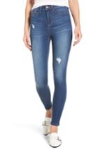 Women's Sp Black High Waist Skinny Jeans - Blue