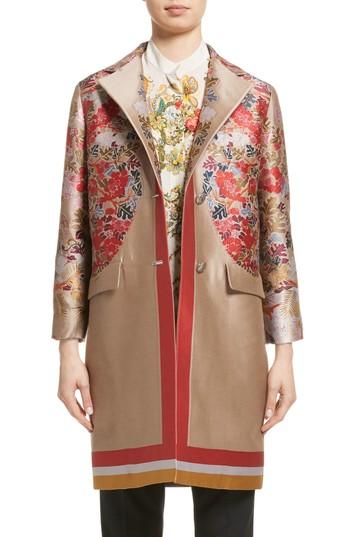 Women's Etro Tree Of Life Jacquard Jacket Us / 44 It - Beige