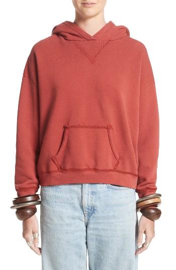 Women's Simon Miller Boise Hoodie - Coral