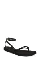Women's Reef Stargazer Ankle Strap Sandal M - Black