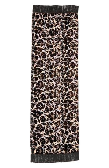 Women's Etro Floral Scarf, Size - Black