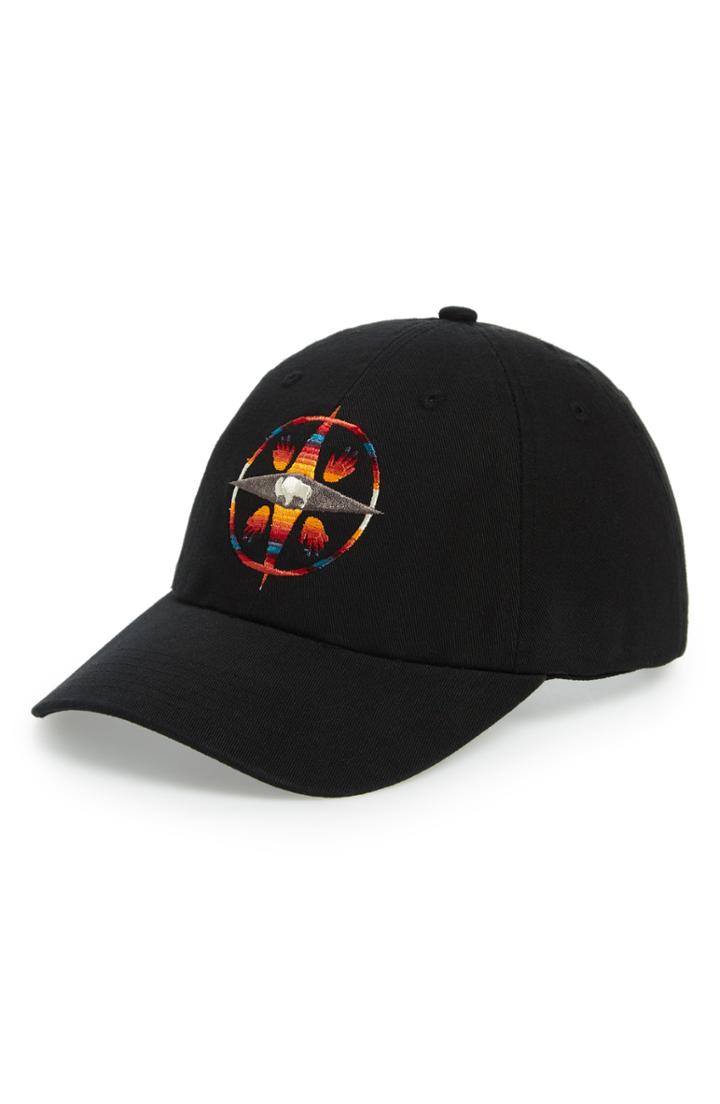 Men's Pendleton Big Medicine Embroidered Cap - Black