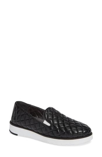 Women's Johnston & Murphy Portia Slip-on Sneaker M - Black