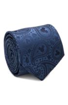 Men's Cufflinks, Inc. Mickey Paisley Silk Tie, Size - Blue