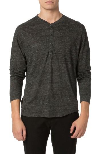 Men's Good Man Brand Slub Linen Henley