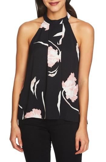 Women's 1.state Pleated Halter Top, Size - Pink