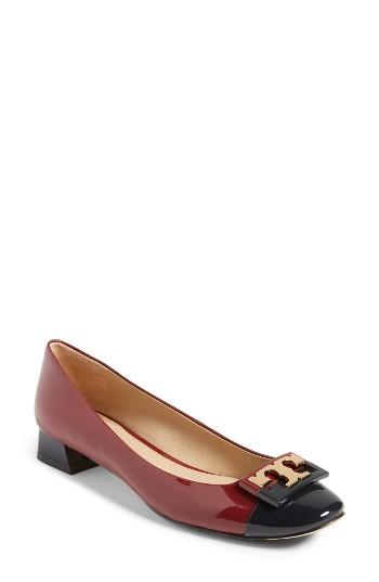 Women's Tory Burch Gigi Pump M - Burgundy