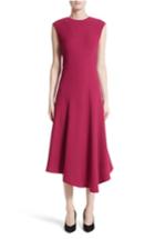 Women's Lafayette 148 New York Aveena Wool Interlock Dress - Red