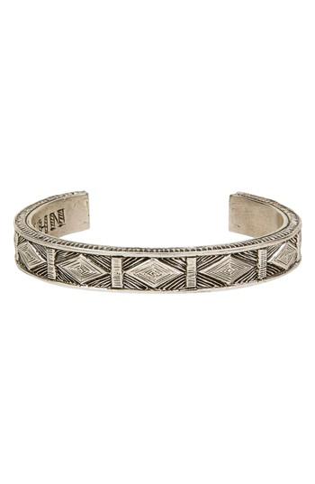 Men's Lewis Henry Nicholas Sterling Silver Cuff