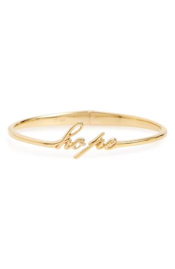 Women's Judith Jack To Live By Hope Hinge Bangle