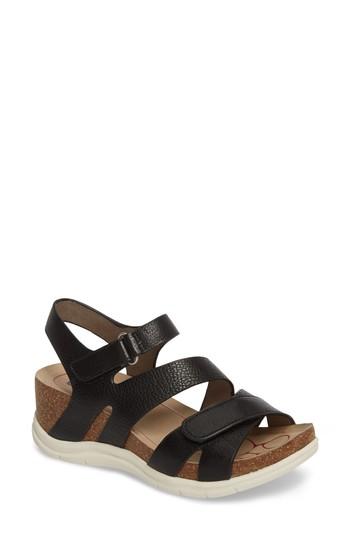Women's Bionica Passion Wedge Sandal M - Black