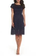 Women's Ellen Tracy Lace Midi Dress - Blue