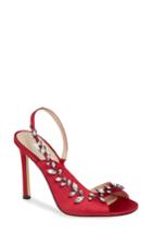Women's Nina Deanna Embellished Sandal M - Red