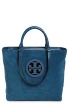 Tory Burch Charlie Suede Tote - Blue
