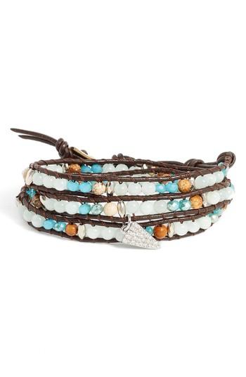 Women's Nakamol Design Triangle Charm Wrap Bracelet