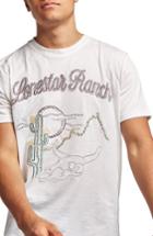 Men's Topman Classic Fit Lonestar Ranch Studded T-shirt - Beige
