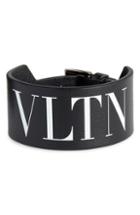 Women's Valentino Vltn Leather Bracelet
