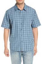 Men's Quiksilver Waterman Collection Checked Light Classic Fit Sport Shirt