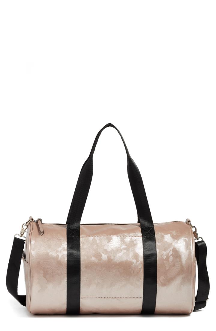 Violet Ray New York Camo Duffel Bag -