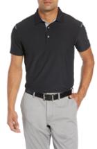 Men's Bobby Jones Rule 18 Ergon Fit Golf Polo, Size Small - Black