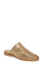 Women's Cecelia New York Gloria Sandal .5 M - Metallic