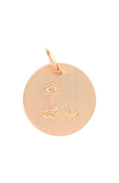 Women's Nashelle Dog Stamp Charm