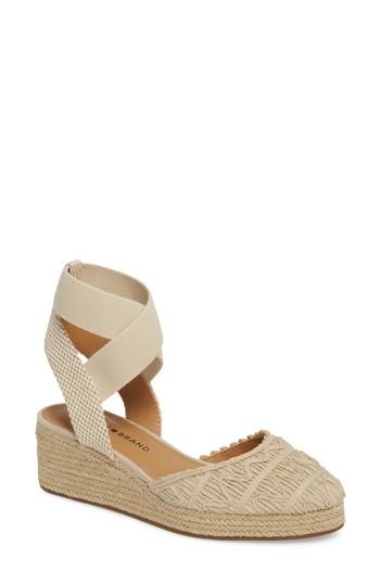 Women's Lucky Brand Luvinia Espadrille Wedge M - White