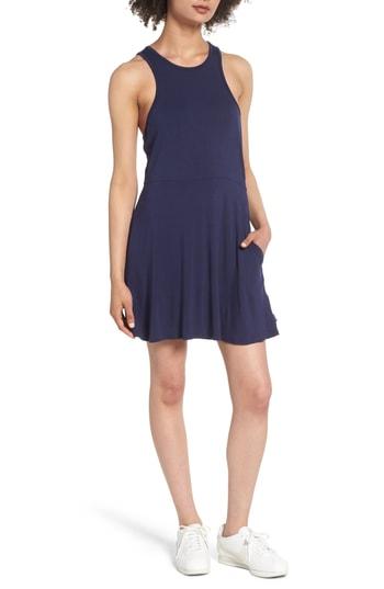 Women's Rvca Iris Racerback Dress - Blue