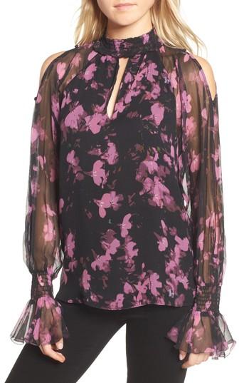 Women's Parker Sabrina Silk Blouse - Purple