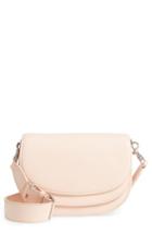 Steven Alan Landon Leather Crossbody Saddle Bag - Pink