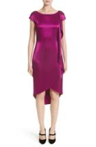 Women's St. John Collection Liquid Satin Dress - Purple