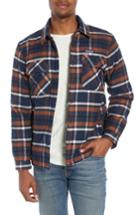 Men's Patagonia 'fjord' Flannel Shirt Jacket, Size - Blue