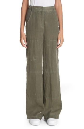 Women's Off-white Cargo Pants Us / 36 It - Green